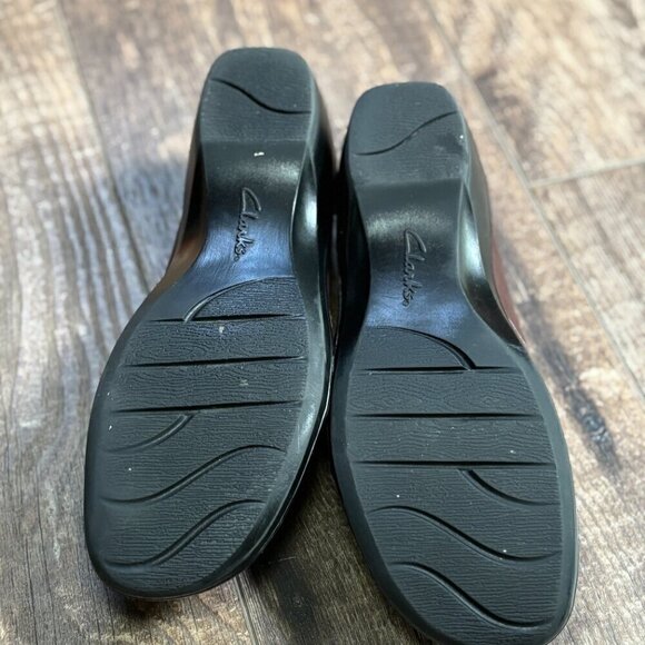 Clarks Bendables Blackberry Slip-On Dark Brown Women's Size 7.5 - Picture 6 of 14